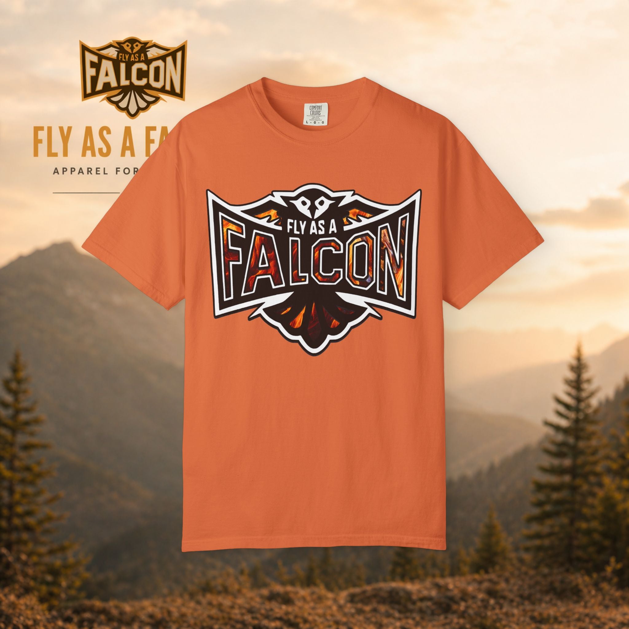 Fly As A Falcon Graphic T-Shirt | Phoenix