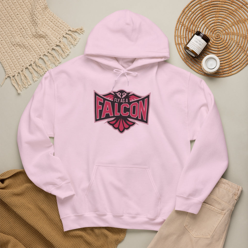 Fly As A Falcon Hoodie | Wild Rose