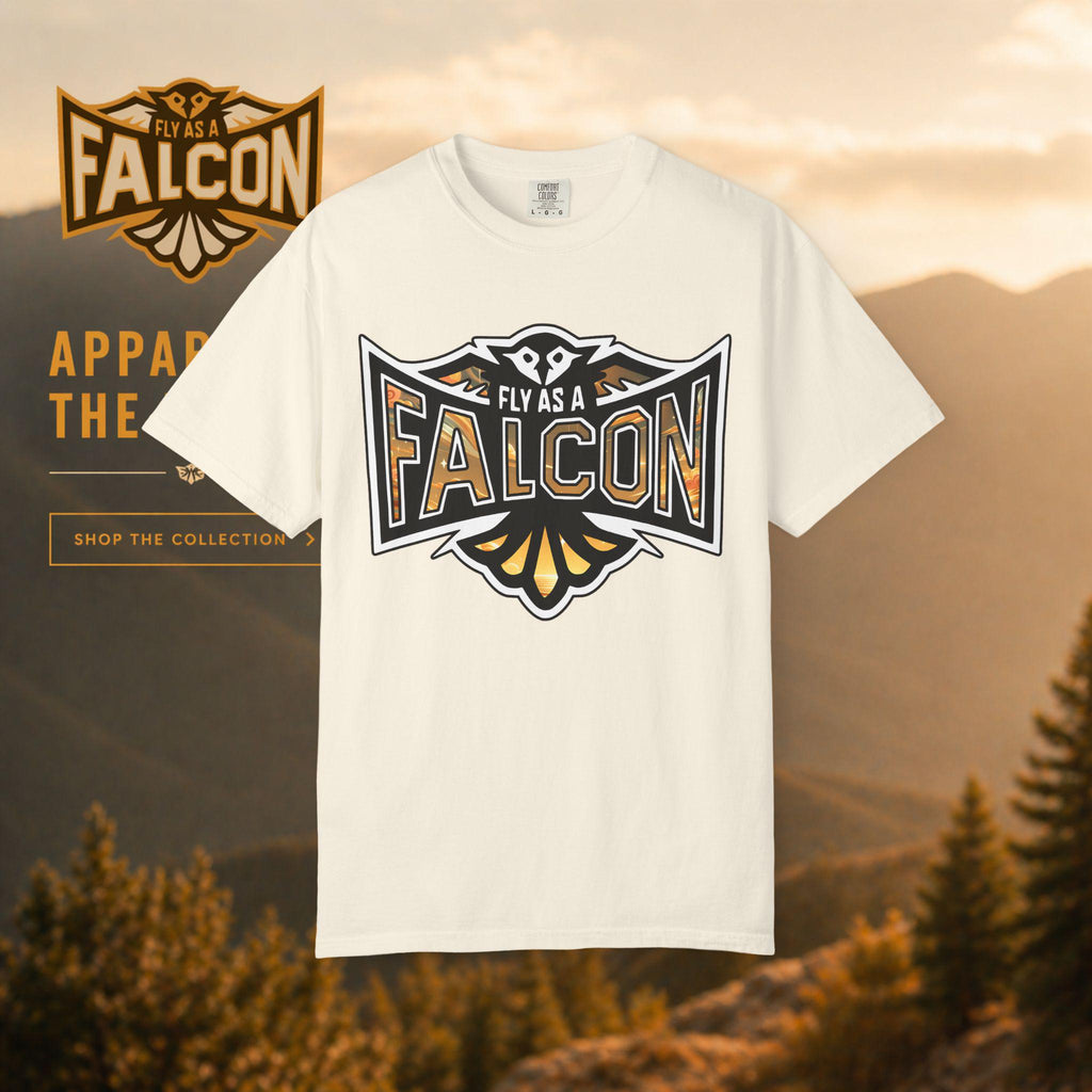Fly As A Falcon Graphic T-Shirt Golden Haze alternate view