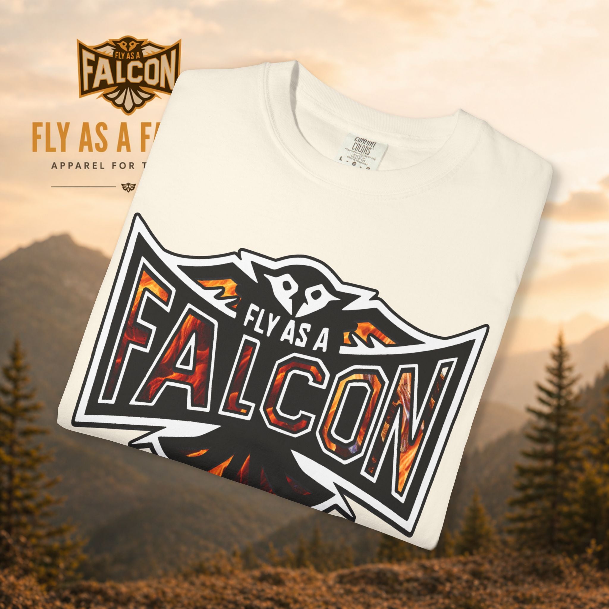 Fly As A Falcon Graphic T-Shirt | Phoenix