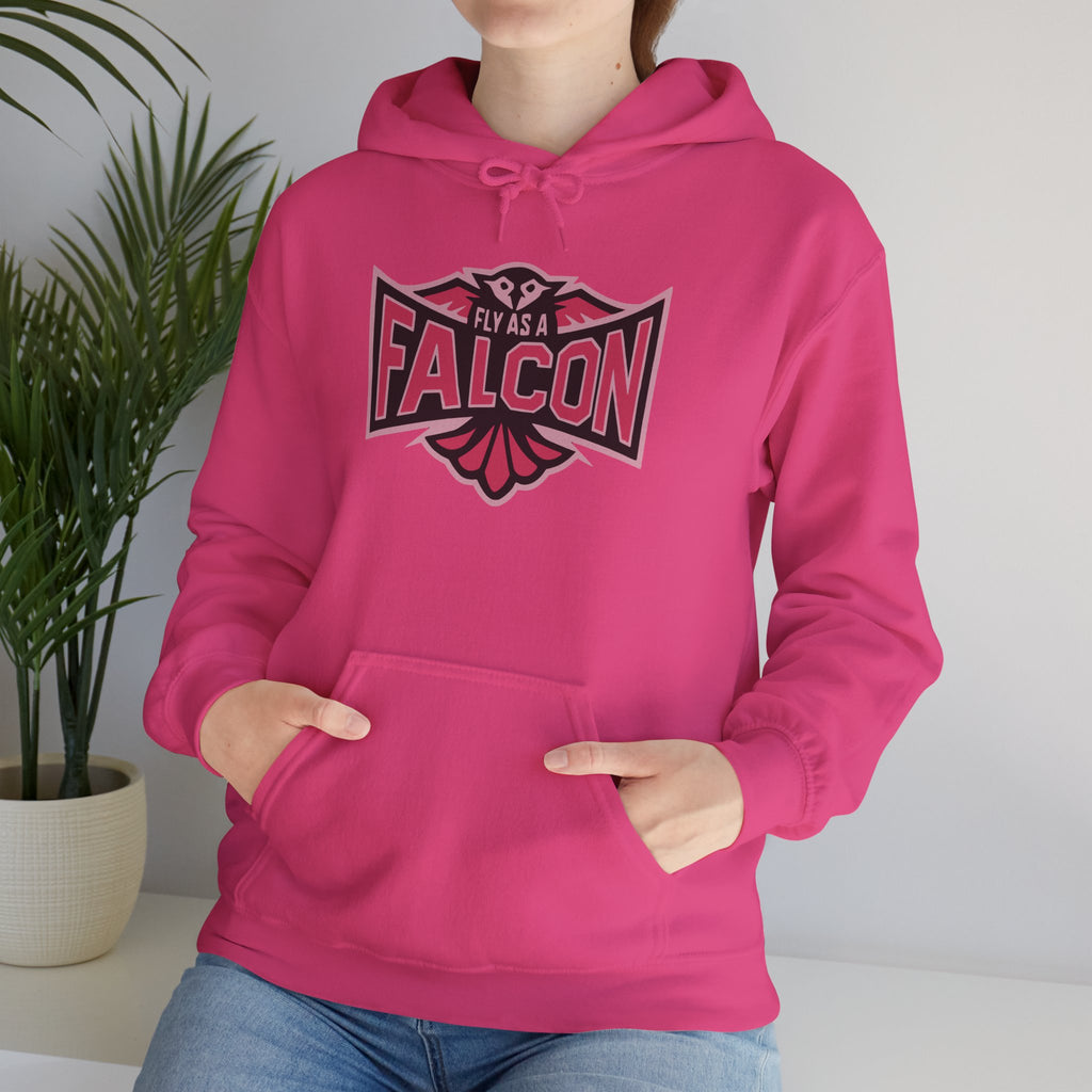 Fly As A Falcon Hoodie | Wild Rose
