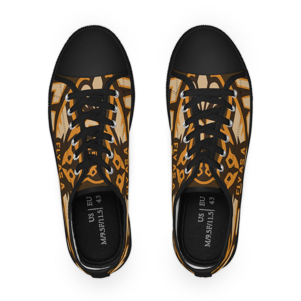 Fly As A Falcon Low Top Sneakers | Sepia