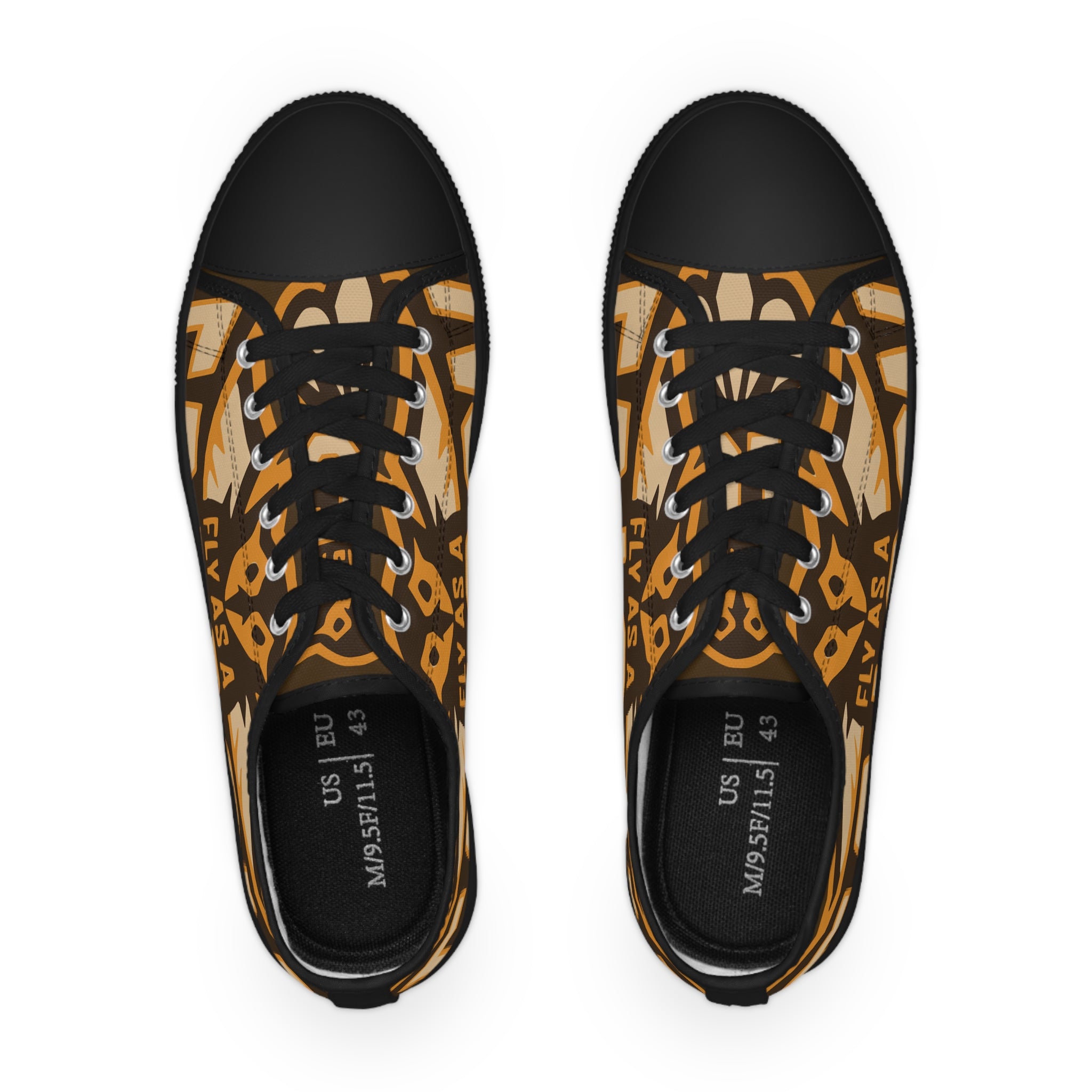 Fly As A Falcon Low Top Sneakers | Sepia