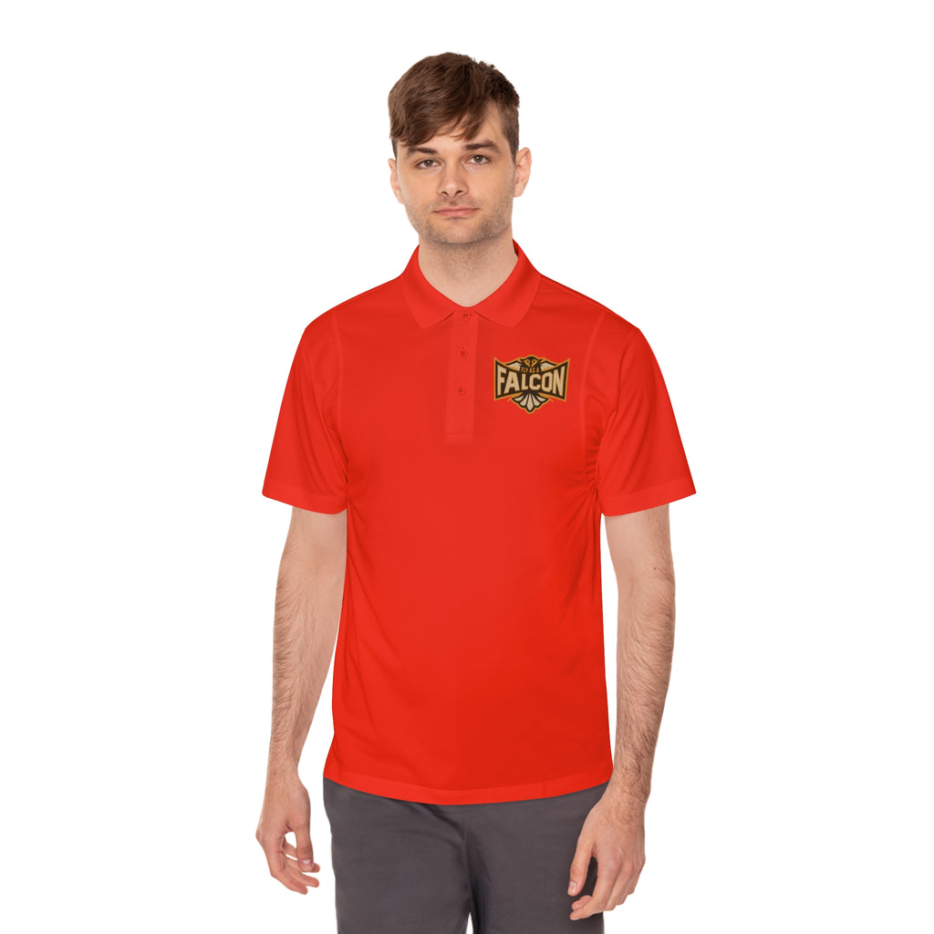 Fly As A Falcon Polo Shirt | Sepia