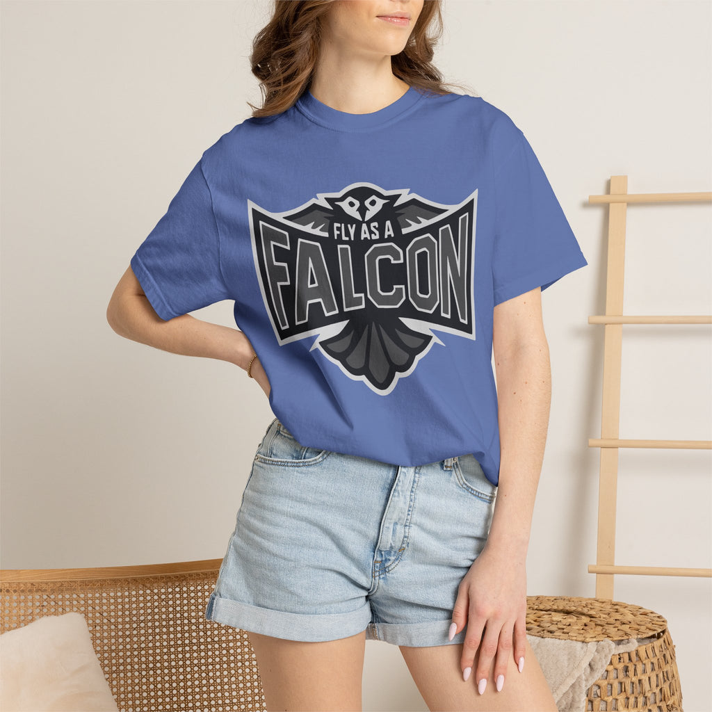 Fly As A Falcon T-Shirt  |  Granite