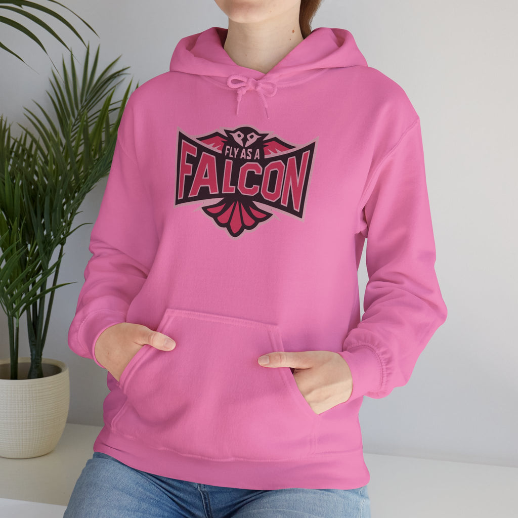 Fly As A Falcon Hoodie | Wild Rose