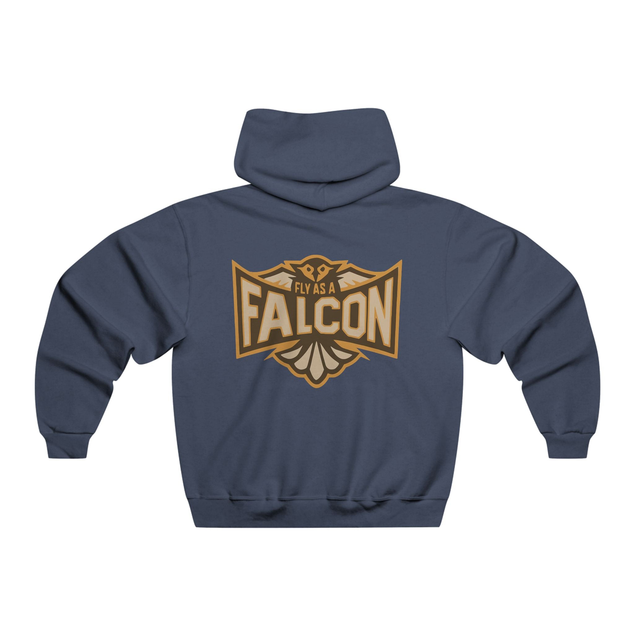 Fly As A Falcon Hoodie |  Sepia