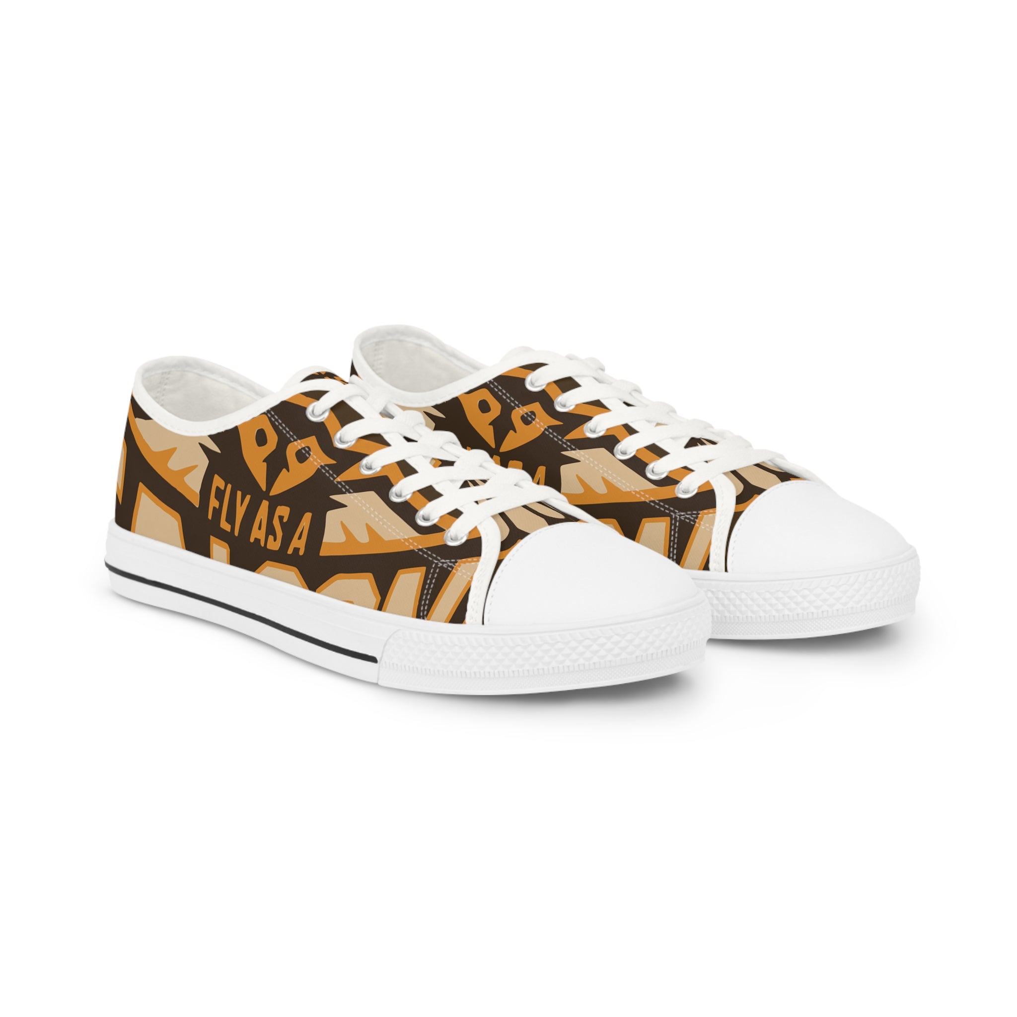 Fly As A Falcon Low Top Sneakers | Sepia