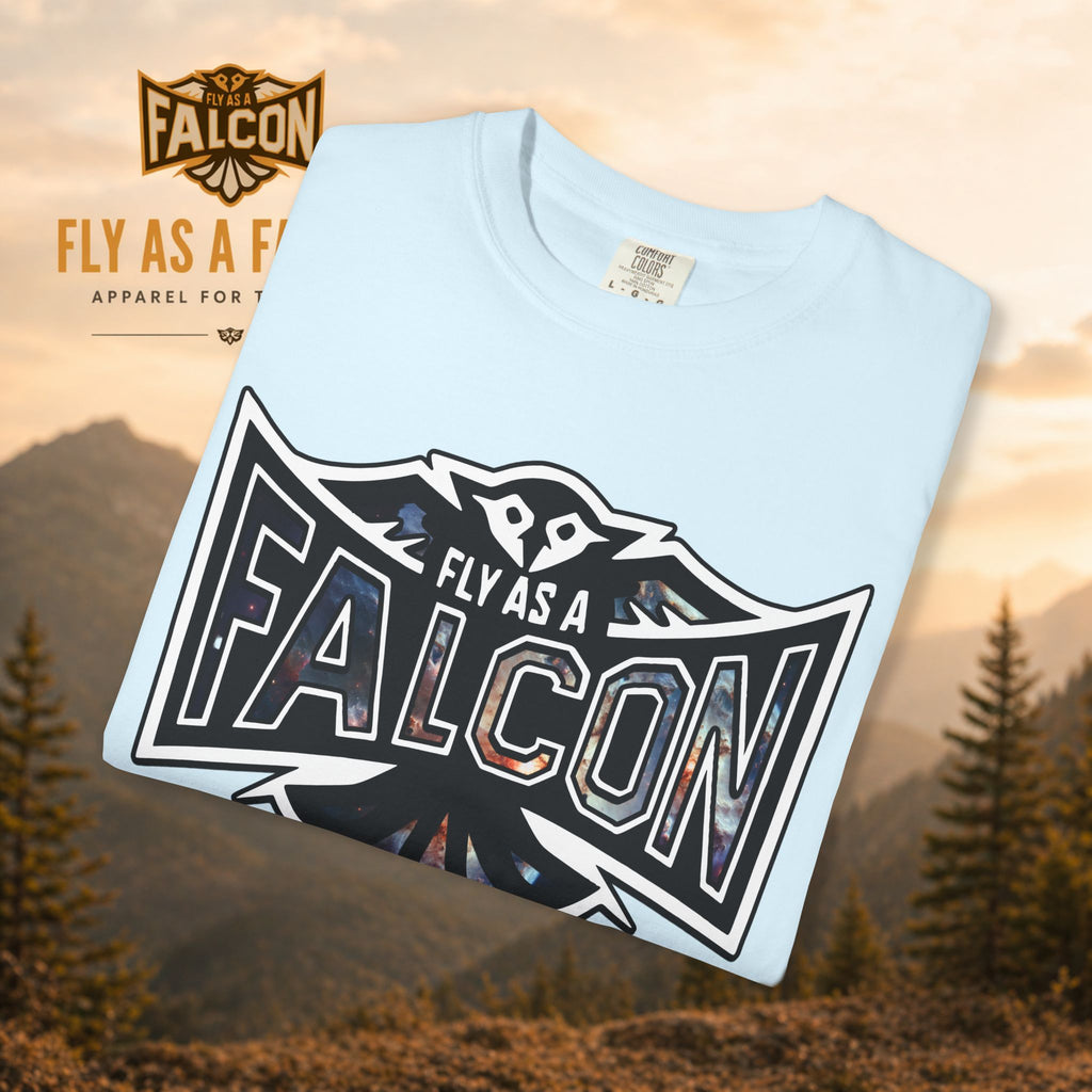 Fly As A Falcon Graphic T-Shirt | Cosmos