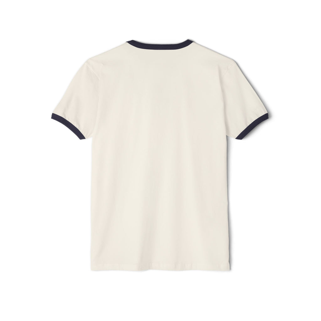 Fly As A Falcon Ringer T-Shirt | Retro 3D