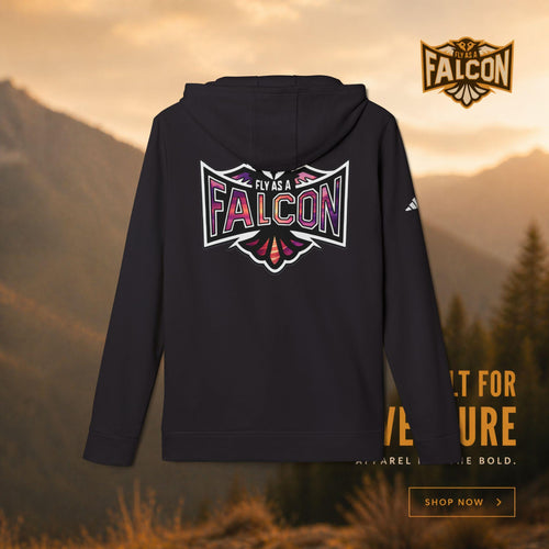 Fly As A Falcon Adidas Pullover Hoodie Ocean Set product image