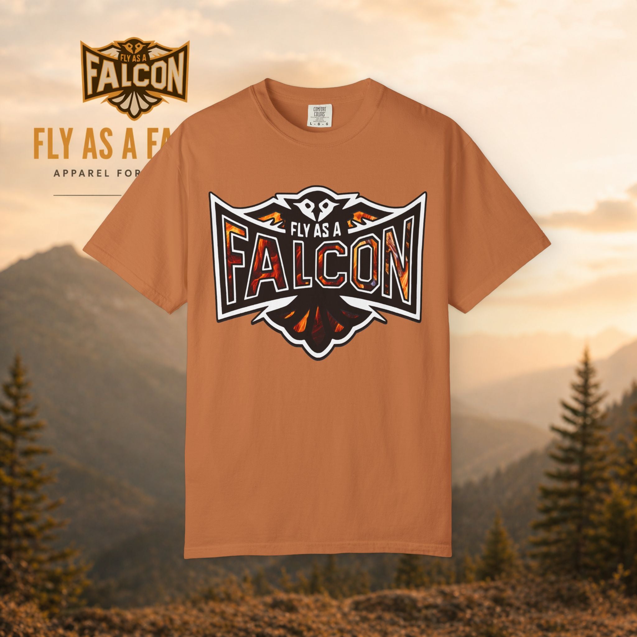 Fly As A Falcon Graphic T-Shirt | Phoenix