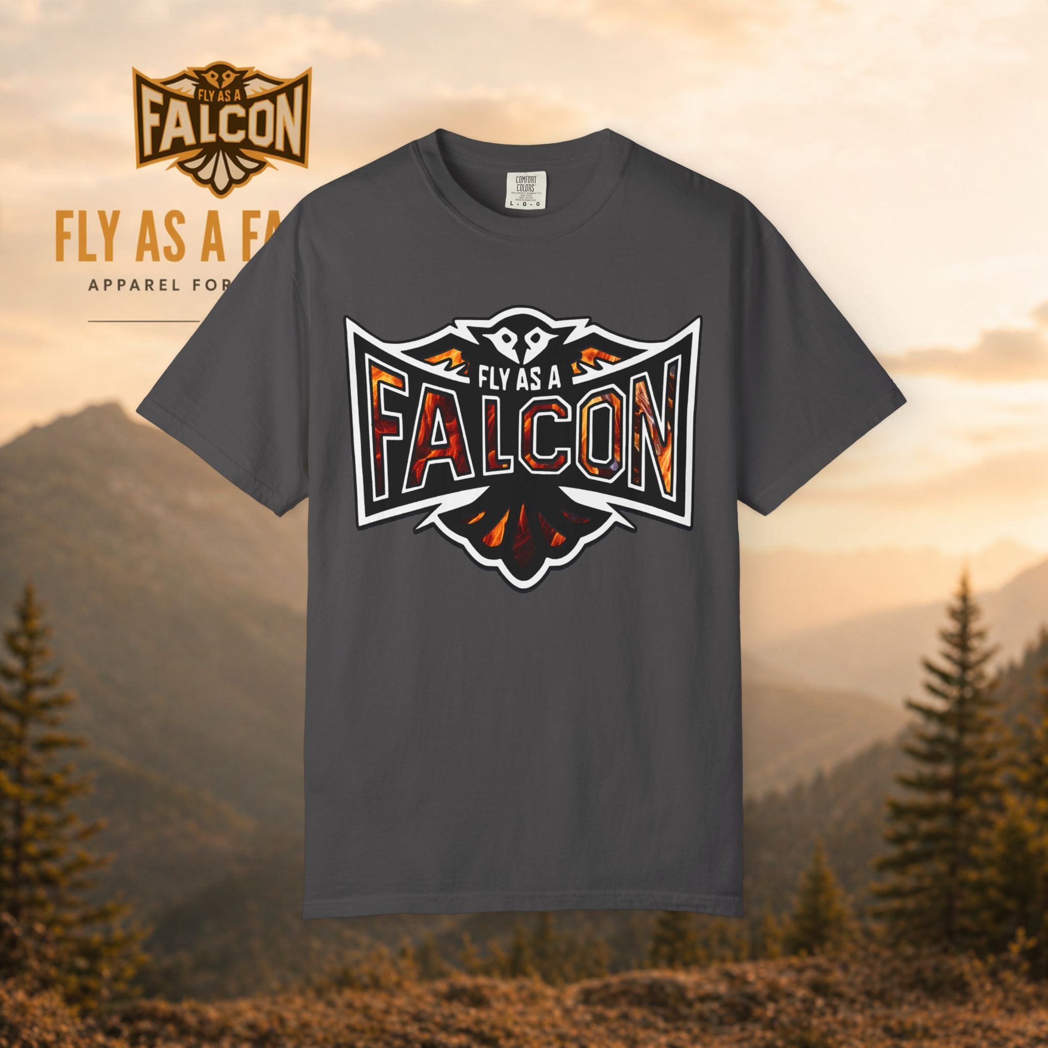 Fly As A Falcon Graphic T-Shirt | Phoenix
