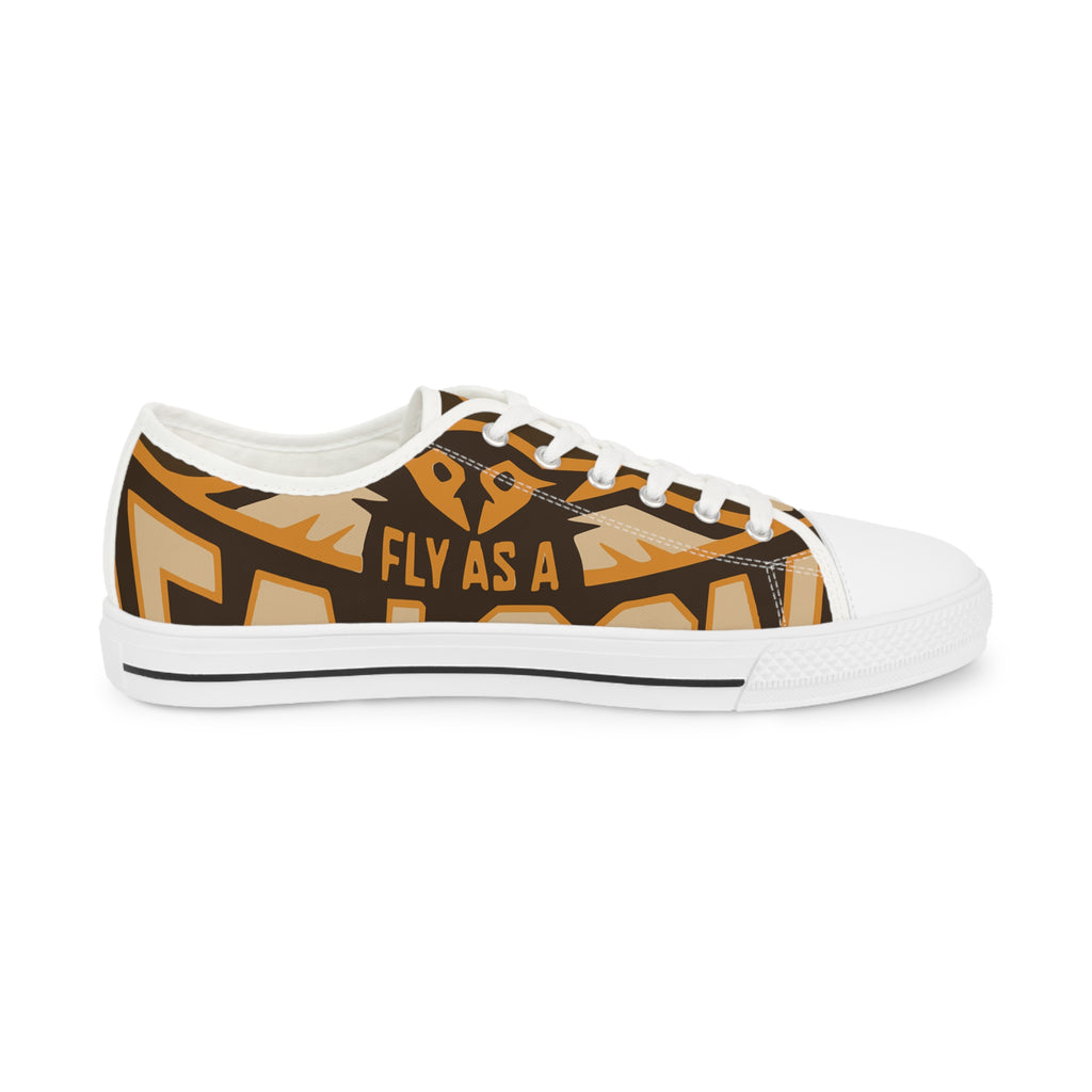 Fly As A Falcon Low Top Sneakers | Sepia