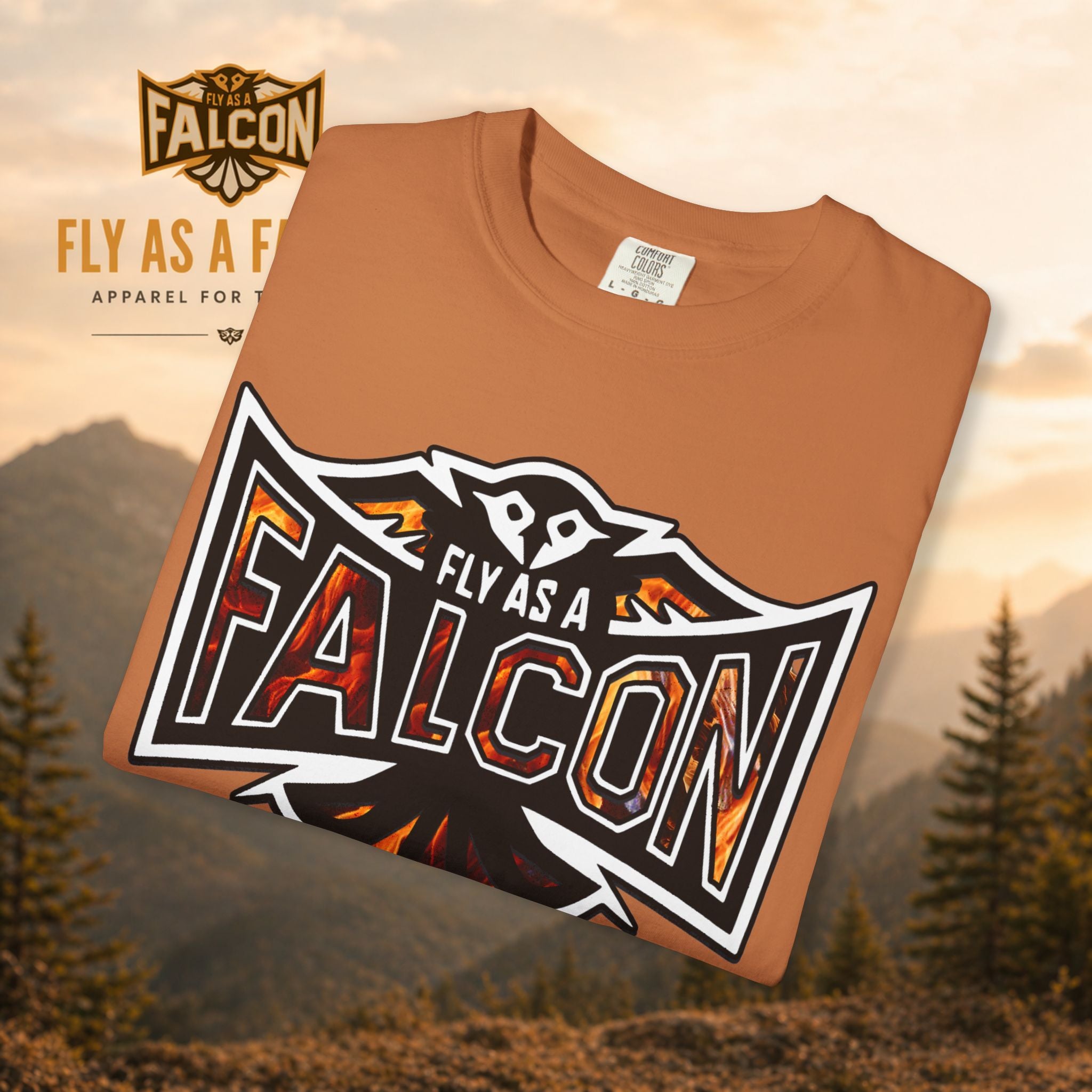 Fly As A Falcon Graphic T-Shirt | Phoenix