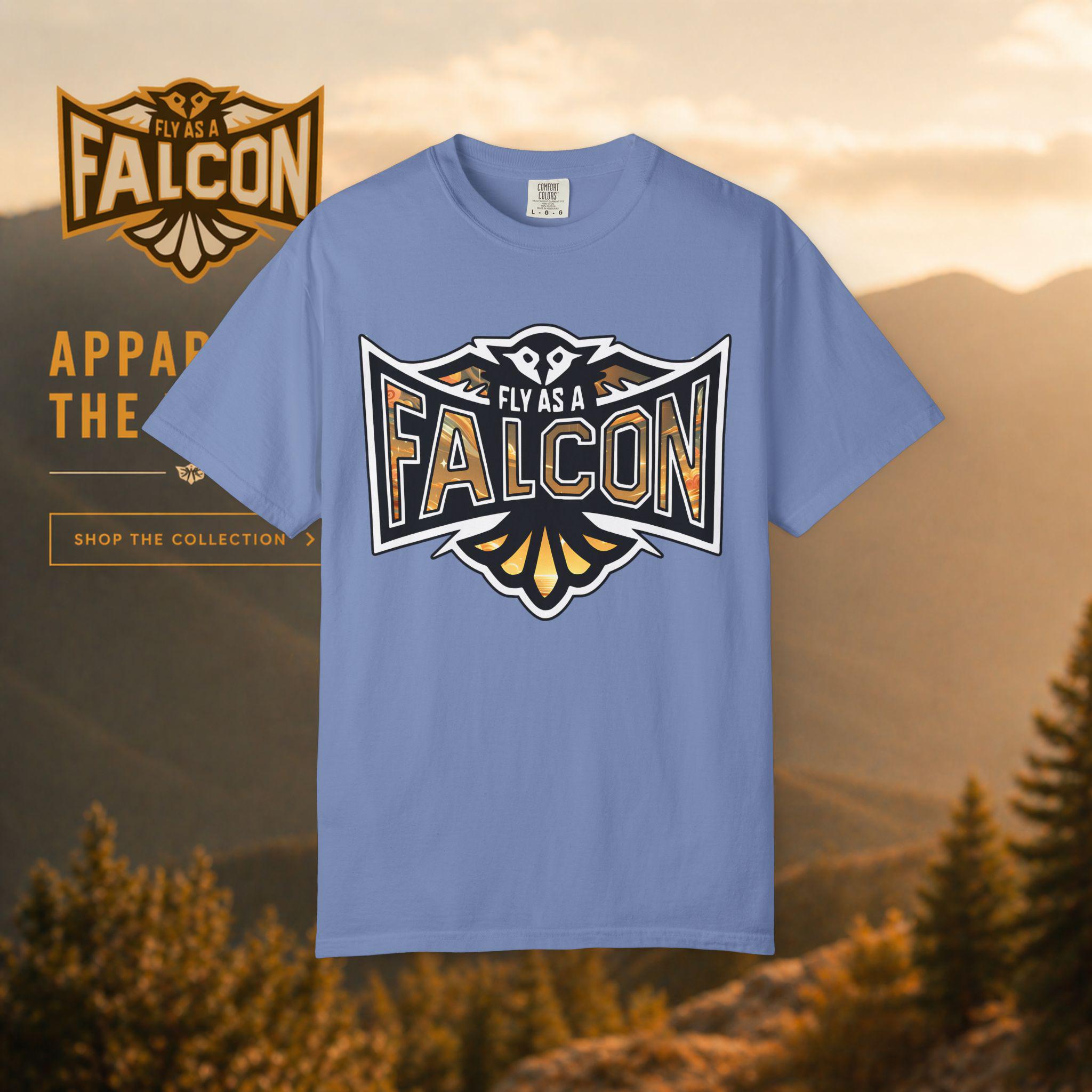 Fly As A Falcon Graphic T-Shirt Golden Haze alternate view