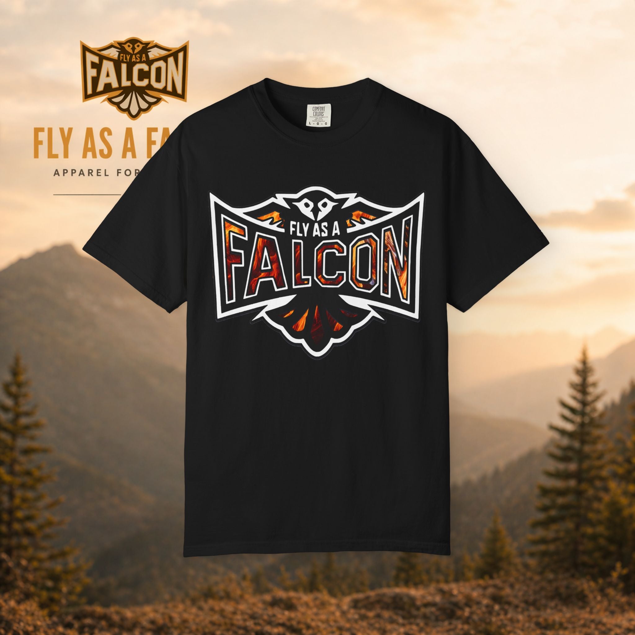 Fly As A Falcon Graphic T-Shirt | Phoenix