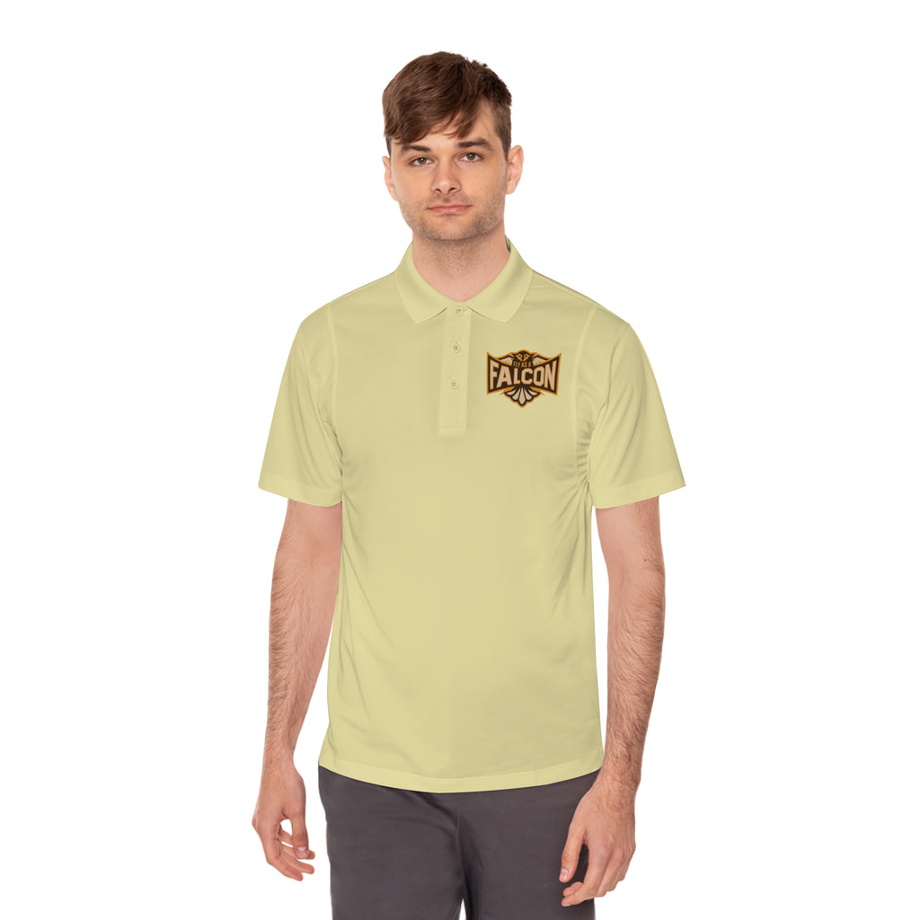 Fly As A Falcon Polo Shirt | Sepia