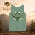 Fly As A Falcon Tank Top | Forest Ash
