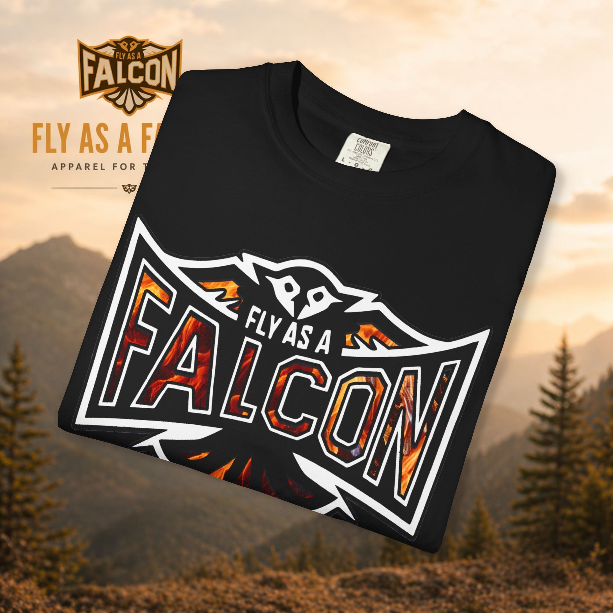 Fly As A Falcon Graphic T-Shirt | Phoenix