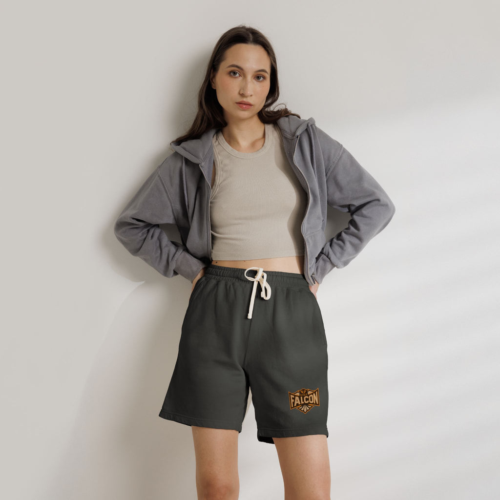Fly As A Falcon Fleece Sweat Shorts | Sepia