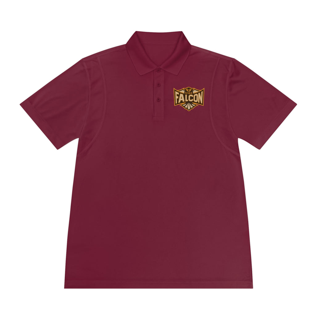 Fly As A Falcon Polo Shirt | Sepia