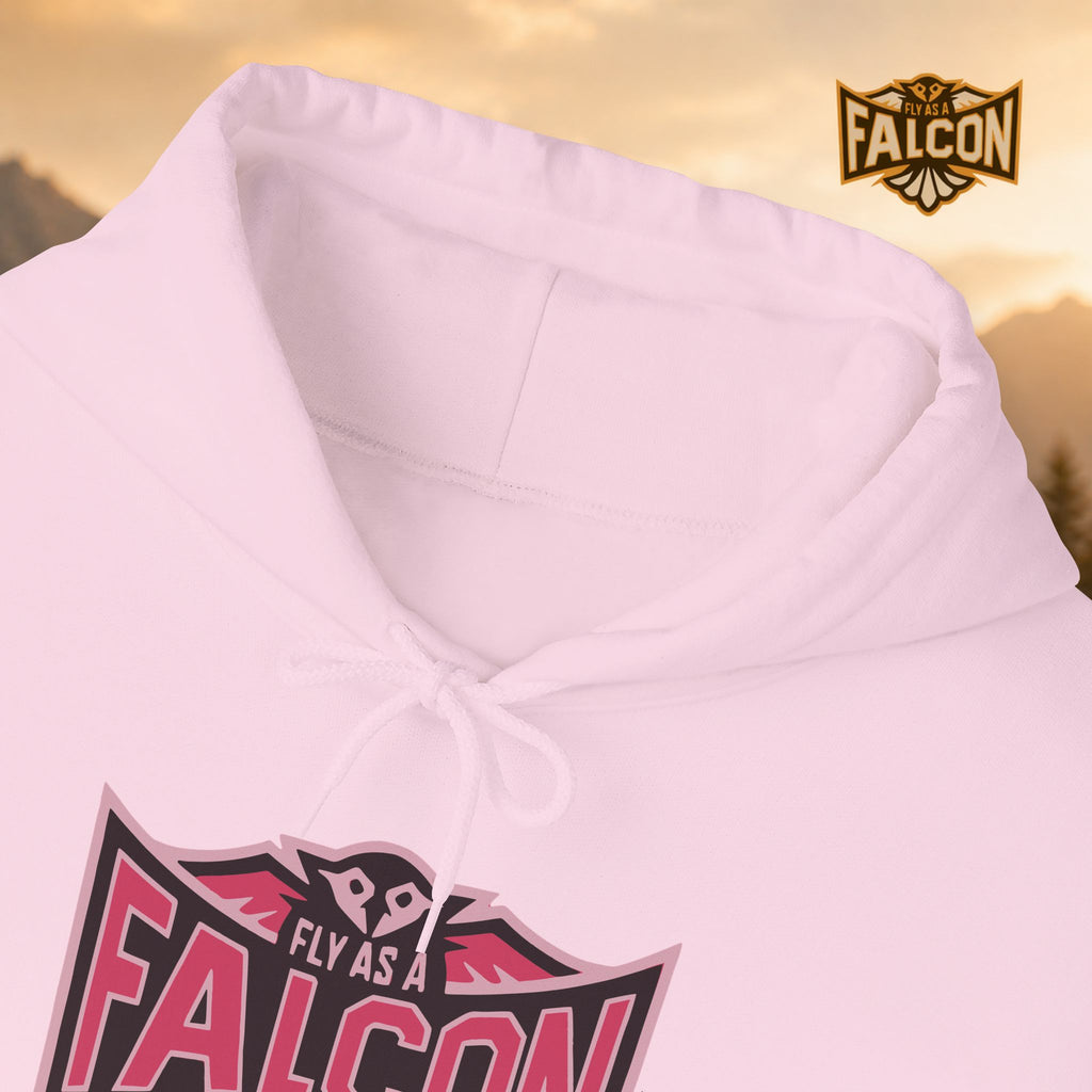 Fly As A Falcon Hoodie | Wild Rose