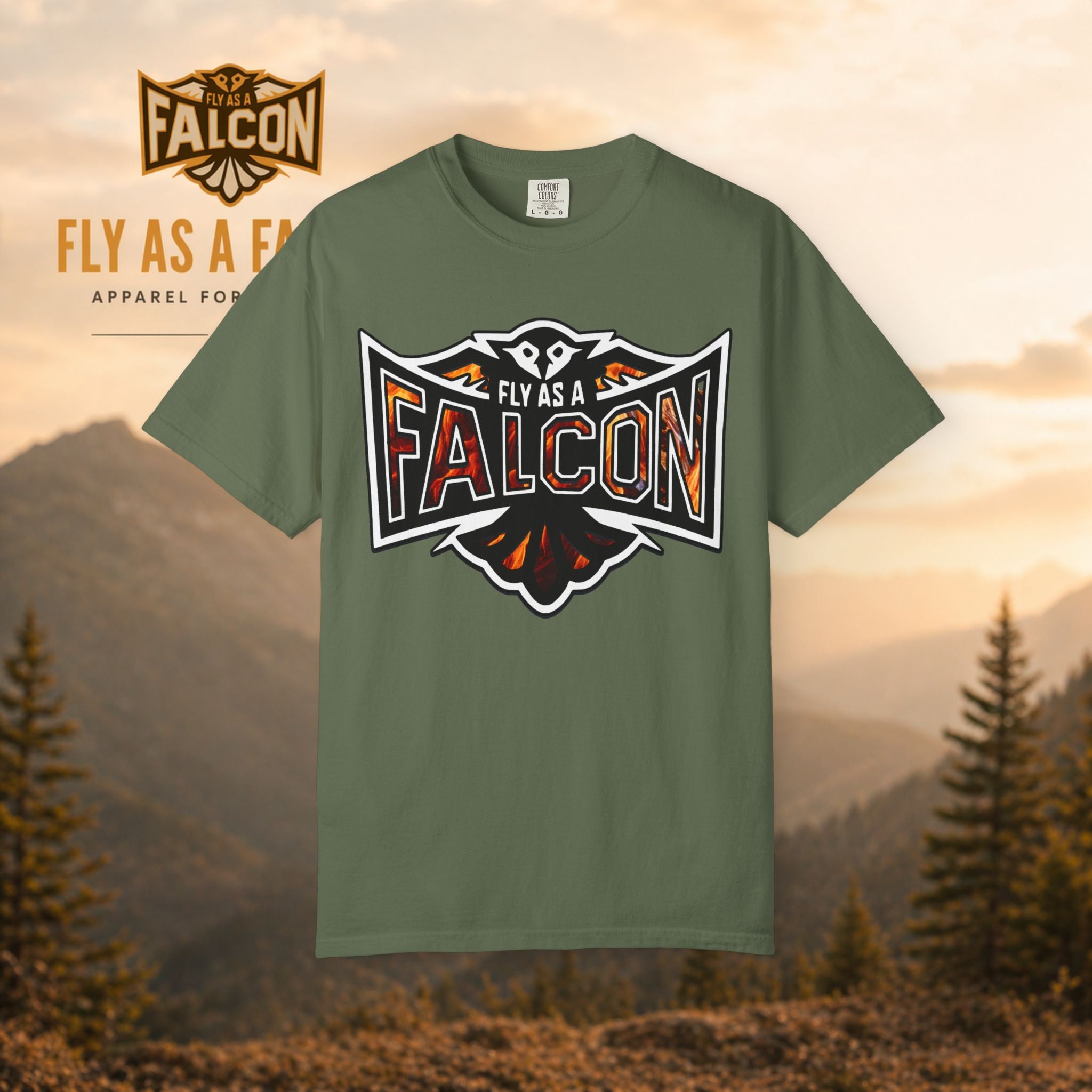 Fly As A Falcon Graphic T-Shirt | Phoenix