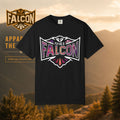 Fly As A Falcon Athletic Logo T-Shirt | Ocean Set