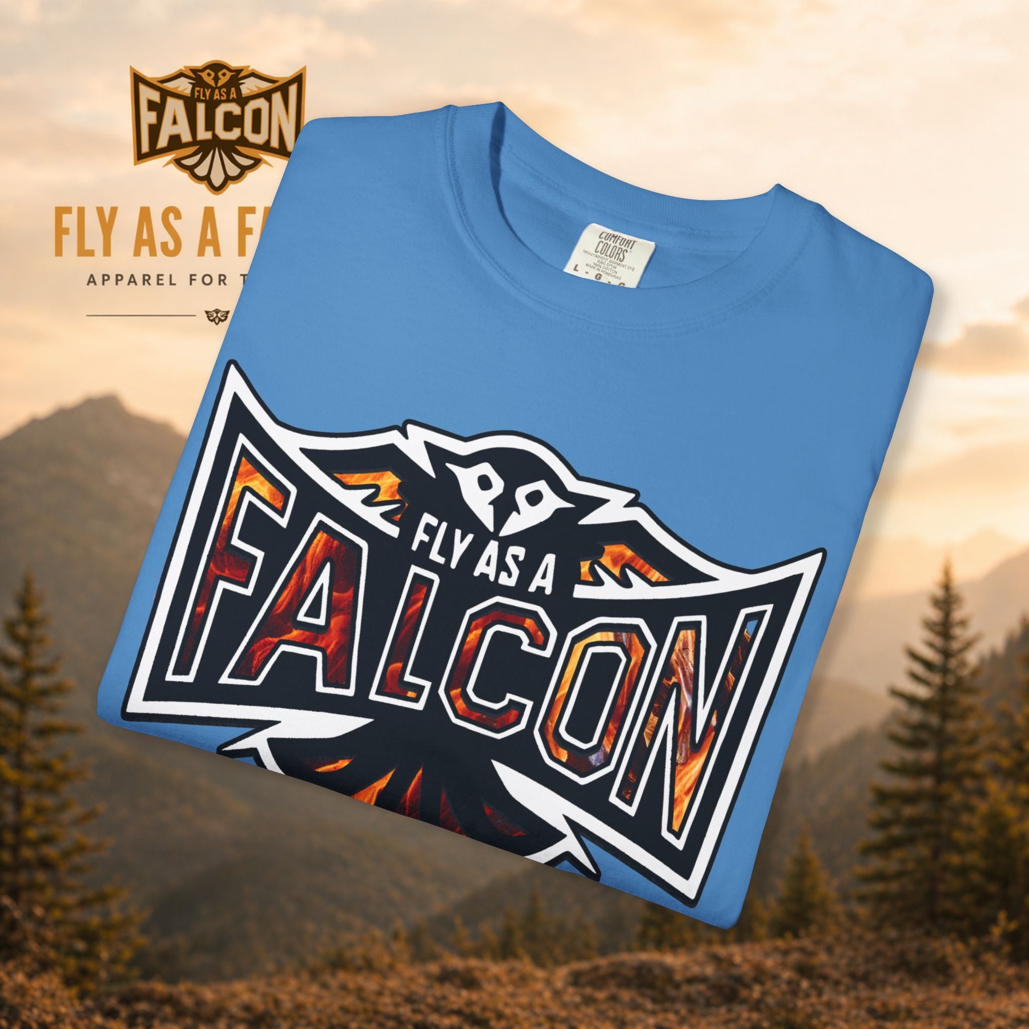 Fly As A Falcon Graphic T-Shirt | Phoenix