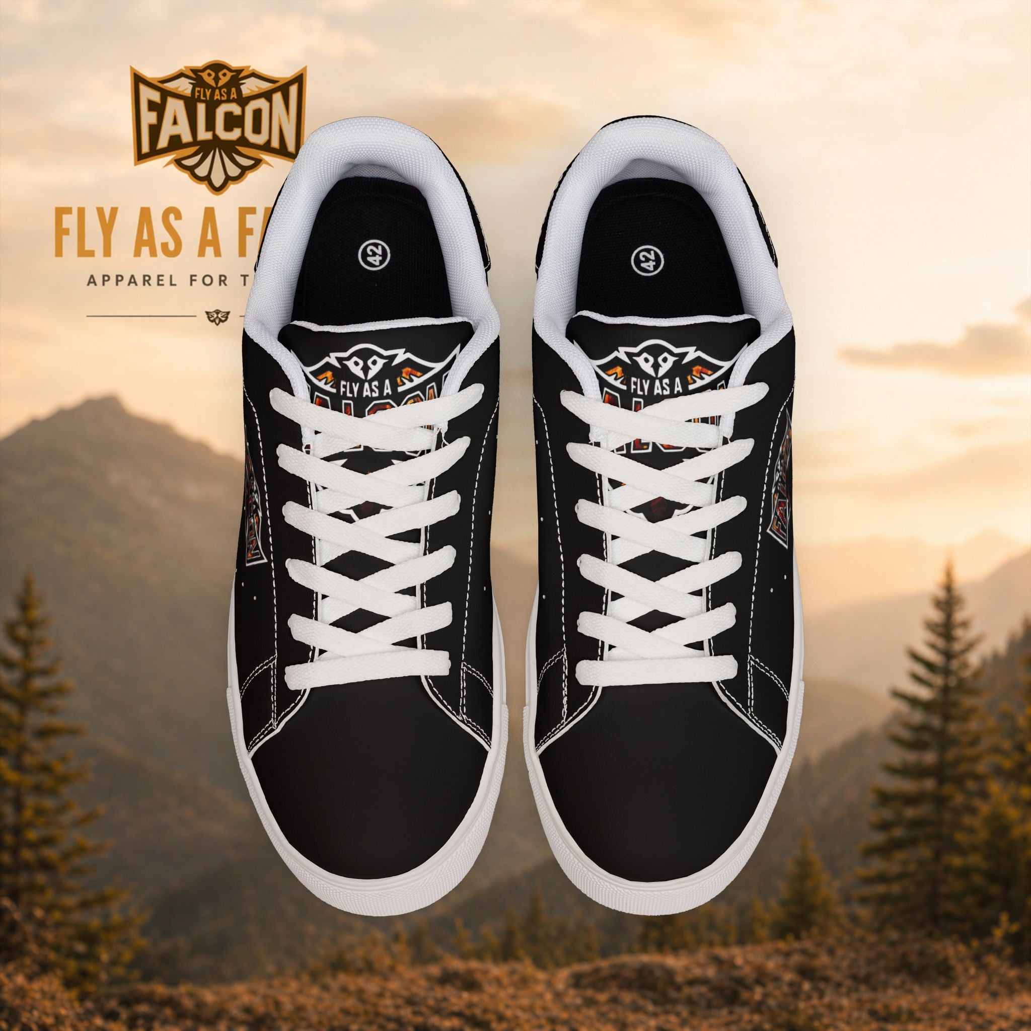 Fly As A Falcon Low-Top Sneakers | Phoenix