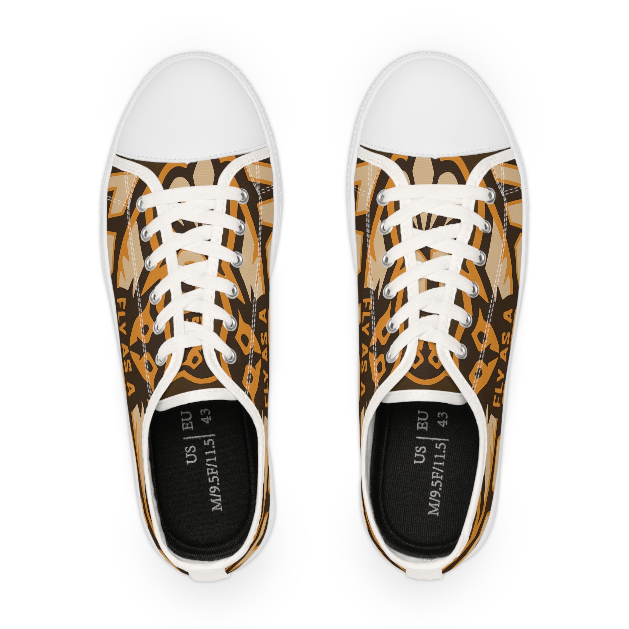Fly As A Falcon Low Top Sneakers | Sepia