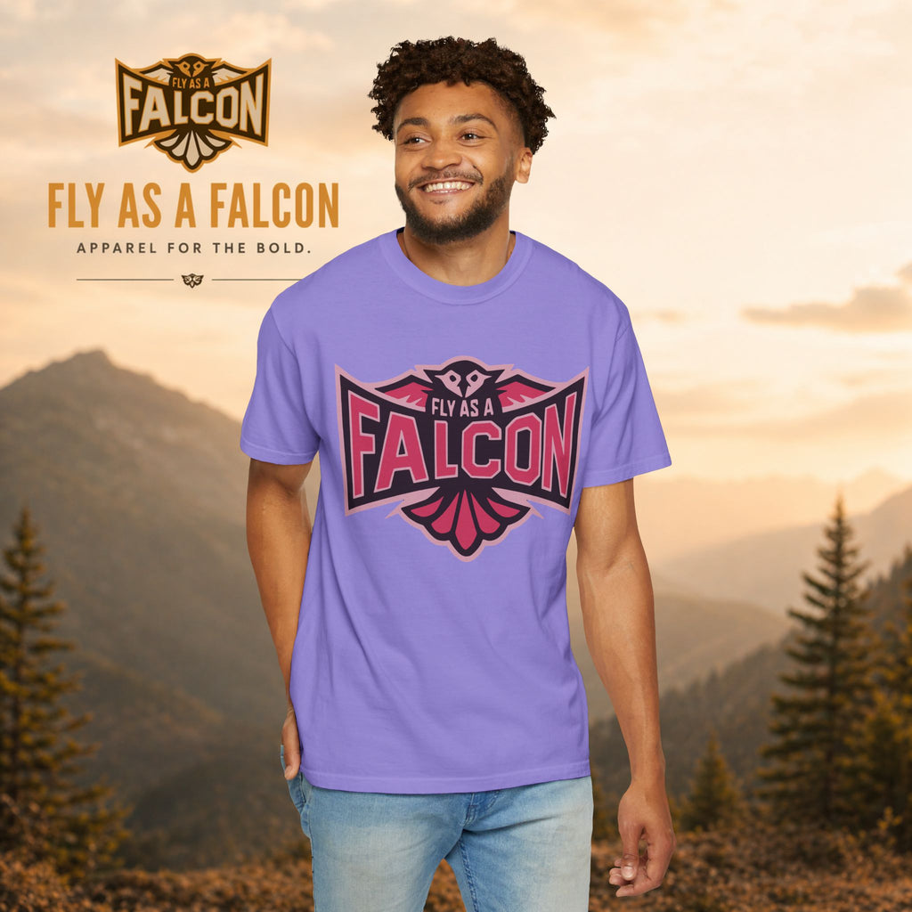 Fly As A Falcon T-Shirt | Wild Rose