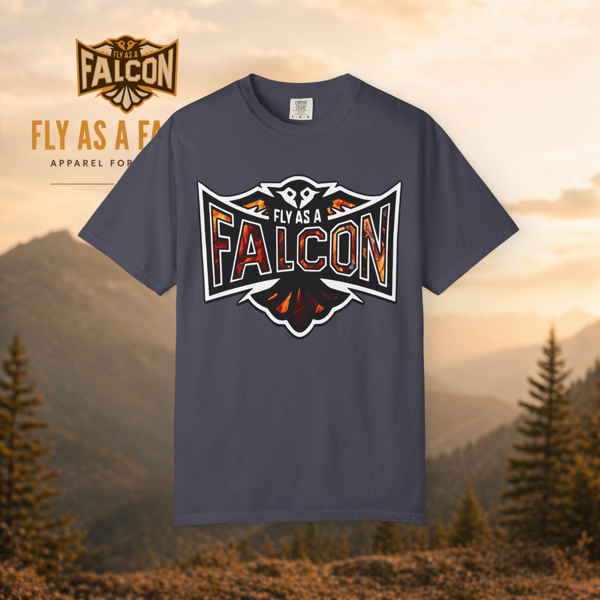 Fly As A Falcon Graphic T-Shirt | Phoenix