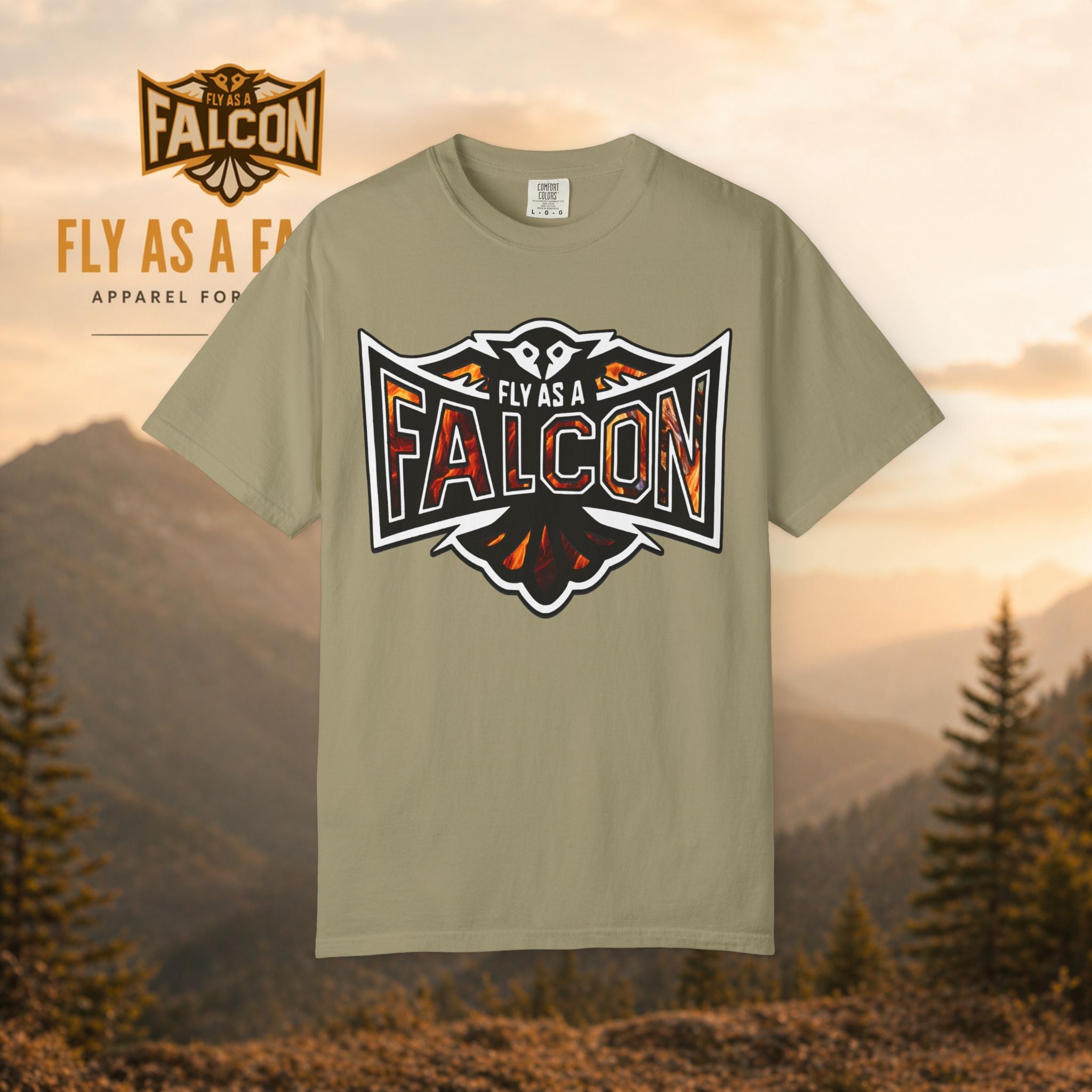 Fly As A Falcon Graphic T-Shirt | Phoenix