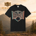 Fly As A Falcon Graphic T-Shirt | Retro 3D