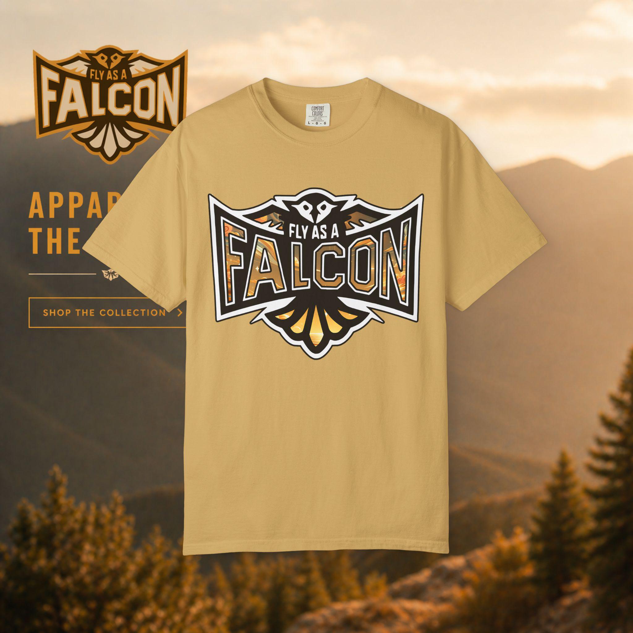 Fly As A Falcon Graphic T-Shirt Golden Haze alternate view