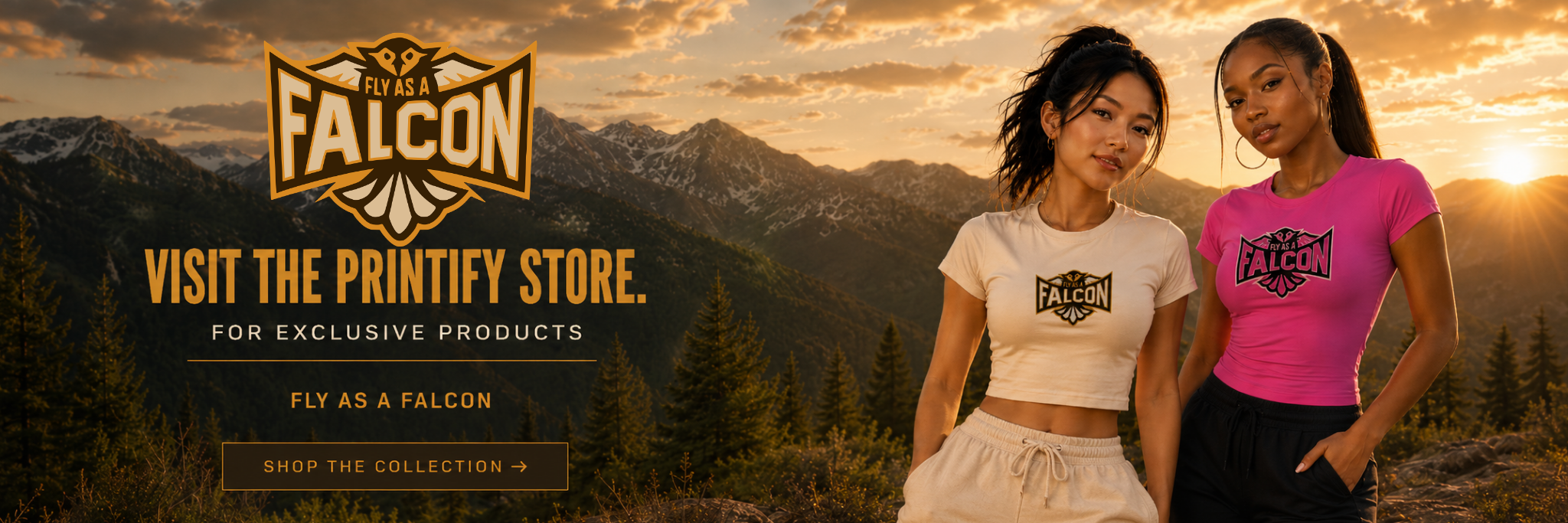 Visit the Fly As A Falcon Printify store